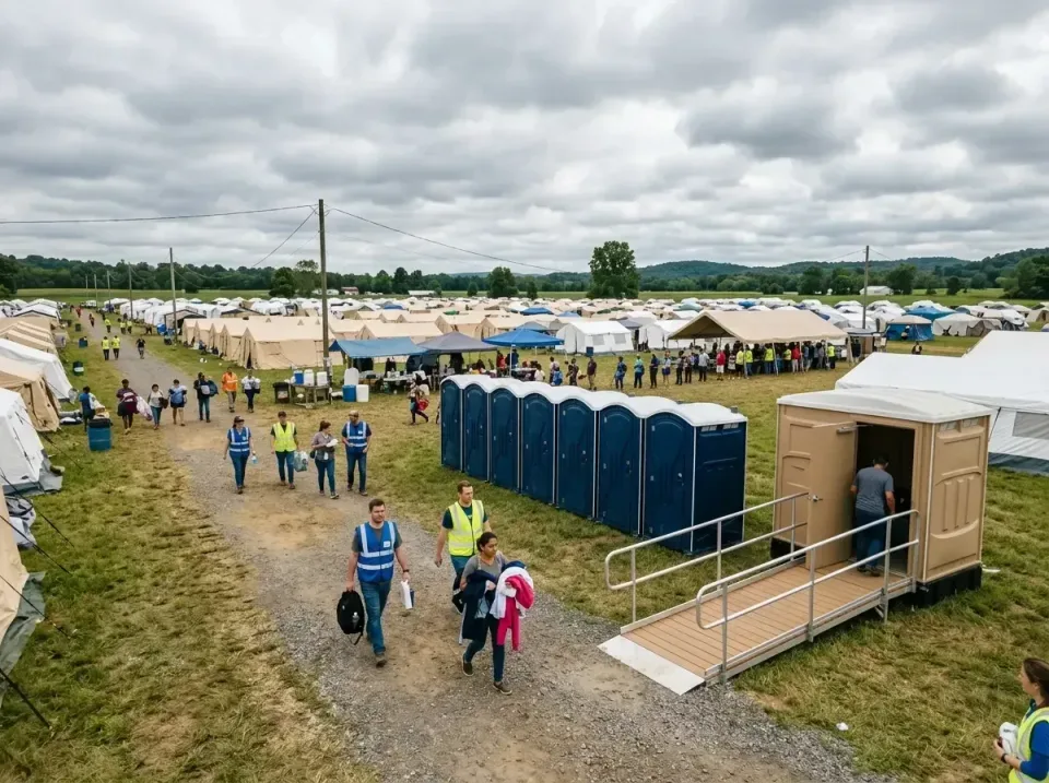disaster-relief-camp-restrooms-010 — frequently asked questions, Dumpster & Portable Bathrooms Rental in Black River Falls,…